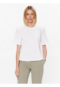 MVP Wardrobe T-Shirt MVPE3TS144.0JE0081 Biały Relaxed Fit. Kolor: biały. Materiał: bawełna