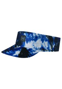 Czapka z daszkiem dla dorosłych Buff Pack Speed Visor. Kolor: niebieski. Materiał: poliester, elastan. Styl: sportowy #1