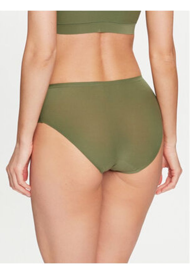 Chantelle Figi klasyczne Soft Stretch C26440 Zielony. Kolor: zielony. Materiał: syntetyk