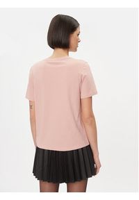 Vila T-Shirt 14090227 Różowy Regular Fit. Kolor: różowy. Materiał: bawełna #3
