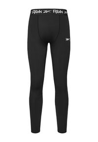 Reebok Legginsy RK25601CCM Czarny Slim Fit. Kolor: czarny. Materiał: syntetyk #6