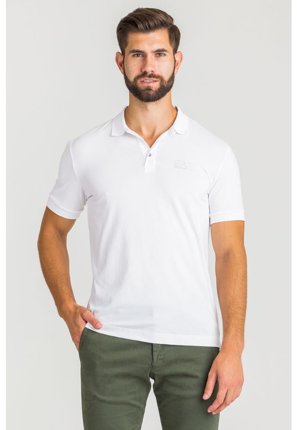 Koszulka polo EA7 Emporio Armani z nadrukiem, polo