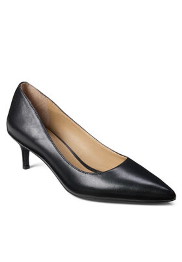 Lauren Ralph Lauren - LAUREN RALPH LAUREN Czółenka 802940572001 Czarny. Kolor: czarny. Materiał: skóra. Obcas: na szpilce