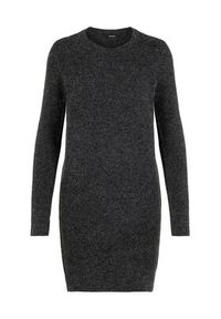 Vero Moda Sukienka dzianinowa 10215523 Czarny Relaxed Fit. Kolor: czarny. Materiał: syntetyk #4