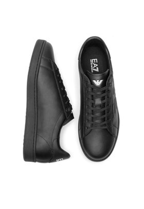 EA7 Emporio Armani Sneakersy X8X001 XCC51 A083 Czarny. Kolor: czarny. Materiał: skóra