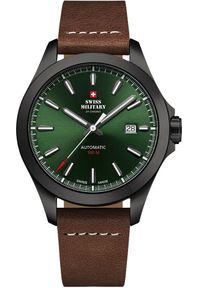 Zegarek Head Zegarek męski Swiss Military by Chrono SMA34077.12 brązowy. Kolor: brązowy #1