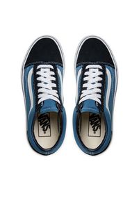 Vans Tenisówki Old Skool VN000D3HNVY Niebieski. Kolor: niebieski. Materiał: skóra, zamsz #4