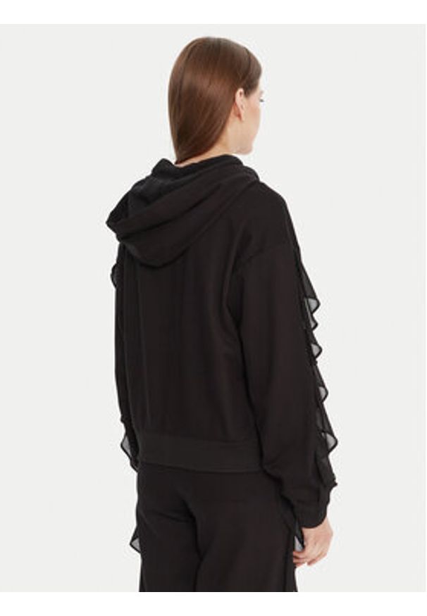 TwinSet - TWINSET Bluza 252LI2NBB Czarny Regular Fit. Kolor: czarny. Materiał: wiskoza
