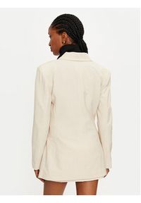 Vero Moda Marynarka Troian 10327345 Écru Slim Fit. Materiał: syntetyk #5