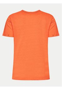 INDICODE T-Shirt Stamatis 41-038 Pomarańczowy Regular Fit. Kolor: pomarańczowy. Materiał: bawełna, syntetyk