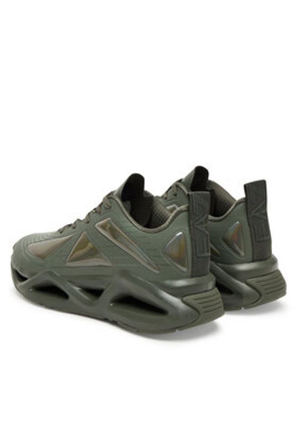 EA7 Emporio Armani Sneakersy 7X000354 AF18835 M7091 Zielony. Kolor: zielony. Materiał: skóra