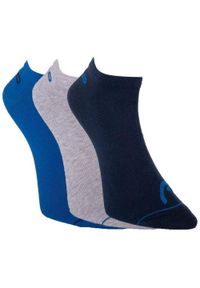 ZEAGLE - Oddychające Skarpetki na Głowę 3-Pak 35-38 - Komfort Bawełniany. Kolor: szary, fioletowy, niebieski, wielokolorowy. Materiał: bawełna. Sport: kolarstwo #1