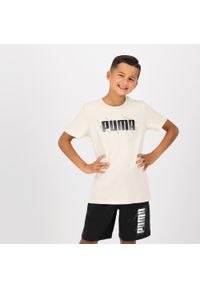 Koszulka dziecięca Puma. Materiał: bawełna, włókno