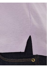 Guess T-Shirt W1YI1B I3Z14 Fioletowy Slim Fit. Kolor: fioletowy. Materiał: bawełna