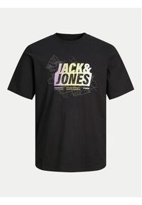 Jack & Jones - Jack&Jones T-Shirt Map 12257908 Czarny Regular Fit. Kolor: czarny. Materiał: bawełna #5