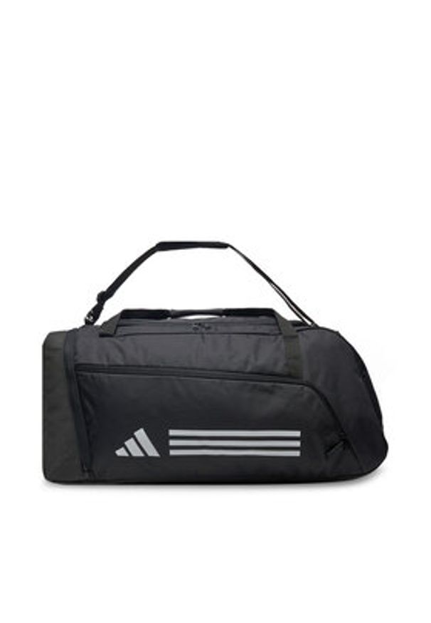 Adidas - adidas Torba Essentials 3-Stripes Large JY4149 Czarny. Kolor: czarny. Materiał: materiał