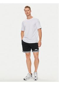 Jack & Jones - Jack&Jones Szorty sportowe Jpstbill 12255529 Czarny Wide Leg. Kolor: czarny. Materiał: syntetyk. Styl: sportowy