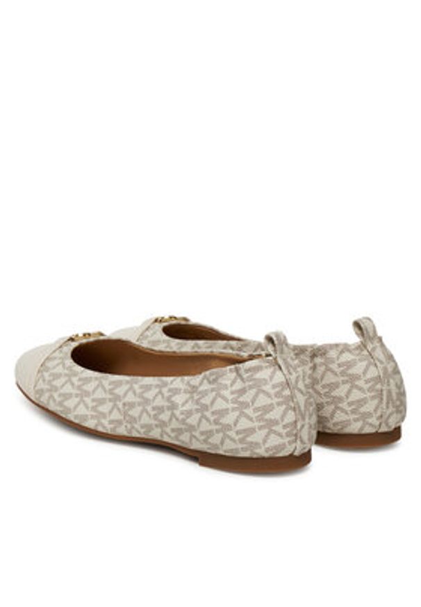 MICHAEL Michael Kors Baleriny Mandy 40S5MAFP1B Écru. Materiał: materiał