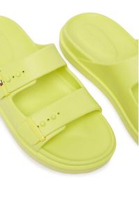 TOMMY HILFIGER - Tommy Hilfiger Klapki FM0FM05757 Żółty. Kolor: żółty. Materiał: syntetyk #4