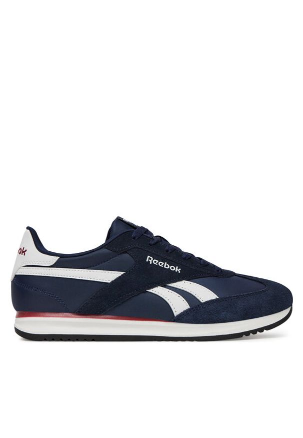 Reebok Sneakersy FIORI AR30309MDWR Granatowy. Kolor: niebieski. Materiał: skóra, zamsz