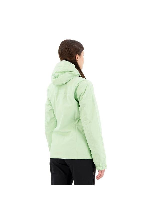 columbia - Kurtka przeciwdeszczowa damska Columbia Pouring Adventure II Jacket z kapturem. Typ kołnierza: kaptur. Kolor: zielony