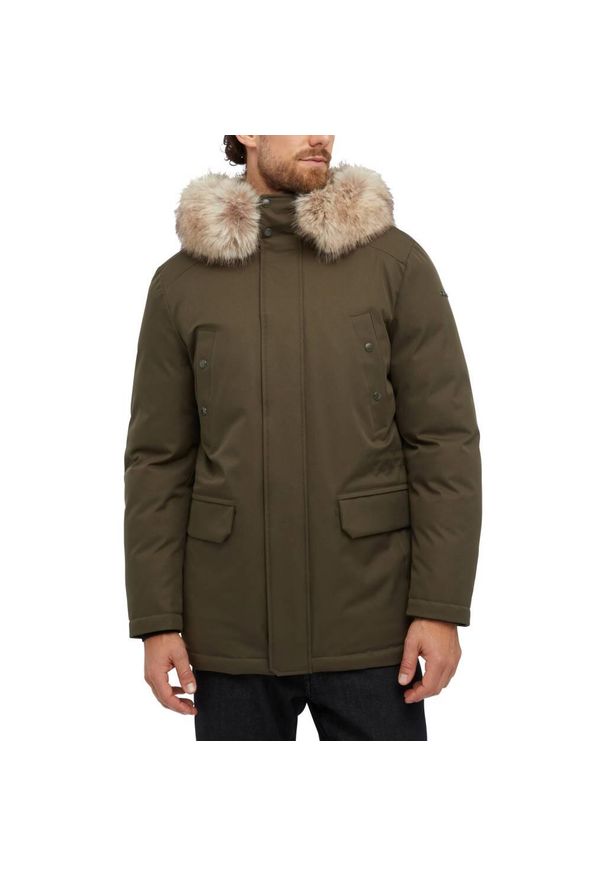 Kurtka Geox Model M Norwolk Kolor Zielony. Kolor: zielony. Materiał: tkanina