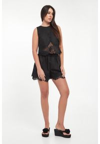 Twinset Milano - Top damski lniany TWINSET. Materiał: len #2