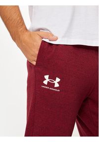 Under Armour Spodnie dresowe Ua Rival Terry Jogger 1380843 Czerwony Fitted Fit. Kolor: czerwony. Materiał: bawełna #4