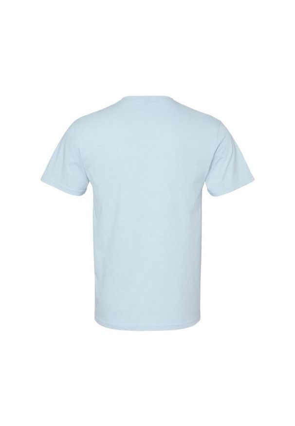 GILDAN - Koszulka Unisex Dla Dorosłych Softstyle Midweight. Kolor: niebieski. Materiał: bawełna. Sport: turystyka piesza