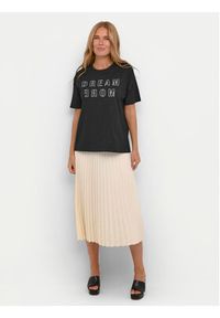 Kaffe T-Shirt Jenny 10508462 Czarny Regular Fit. Kolor: czarny. Materiał: bawełna #5