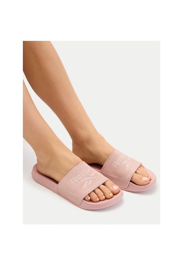 Klapki Reebok. Kolor: różowy