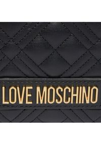 Love Moschino - LOVE MOSCHINO Torebka JC4079PP1ILA0000 Czarny. Kolor: czarny. Materiał: skórzane