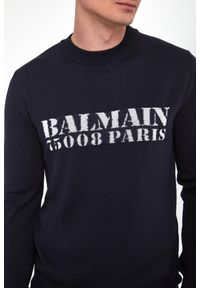 Balmain - Sweter męski wełniany BALMAIN. Materiał: wełna #4