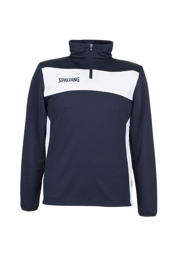 SPALDING - Bluza rozpinana 1/4 Spalding Evolution II. Kolor: wielokolorowy, niebieski, biały. Sport: koszykówka