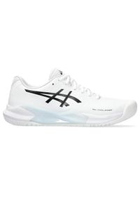 Buty do tenisa Asics Gel-Challenger 14. Zapięcie: sznurówki. Kolor: czarny, wielokolorowy. Materiał: materiał. Szerokość cholewki: normalna. Sport: tenis
