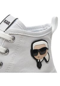 Karl Lagerfeld - KARL LAGERFELD Trampki KL60444 Biały. Kolor: biały #2