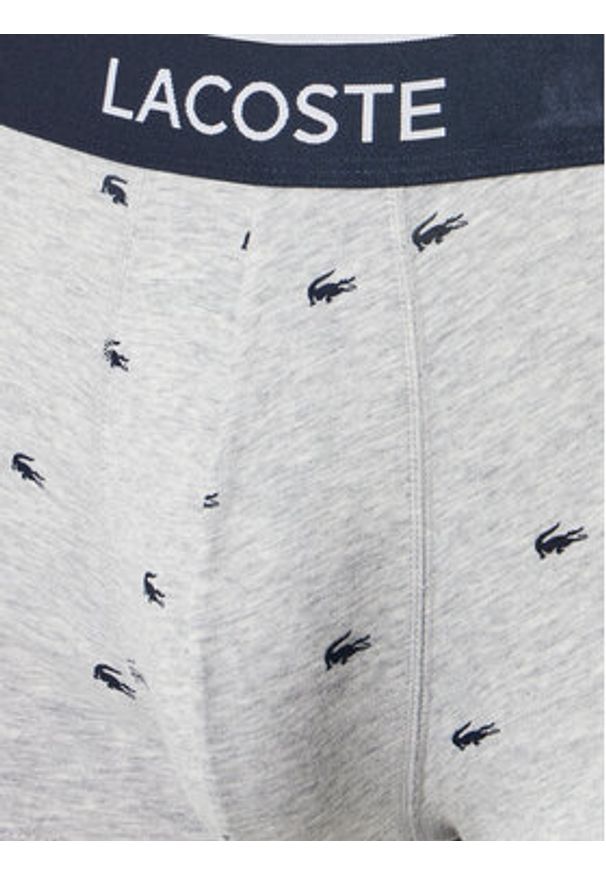 Lacoste Komplet 3 par bokserek 5H1299 Kolorowy. Materiał: bawełna. Wzór: kolorowy