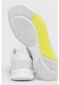 Adidas - adidas Buty kolor biały. Nosek buta: okrągły. Zapięcie: sznurówki. Kolor: biały. Materiał: guma #2