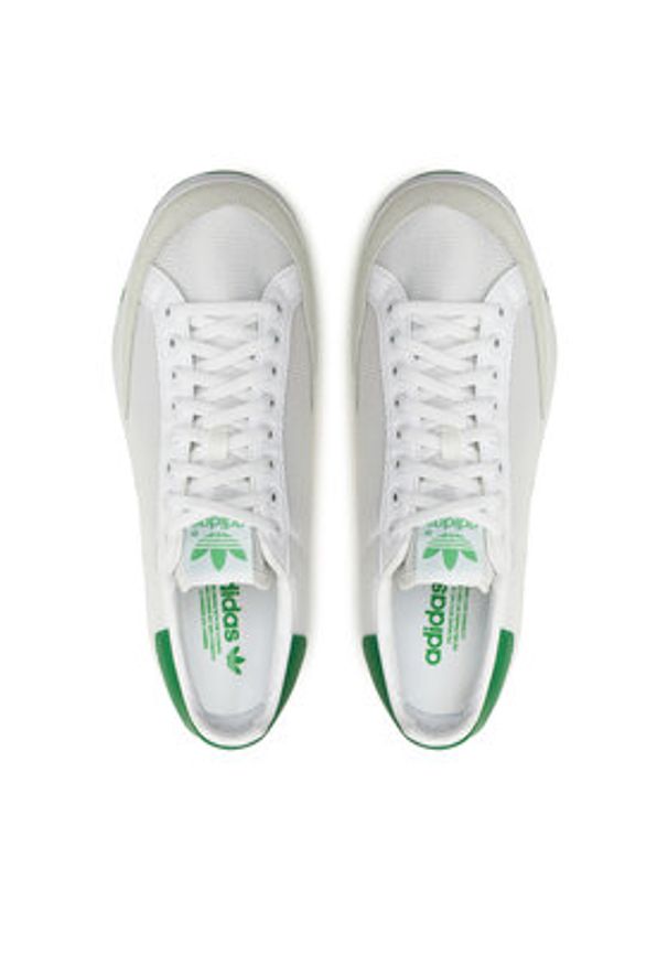Adidas - adidas Sneakersy Rod Laver G99863 Biały. Kolor: biały. Materiał: materiał