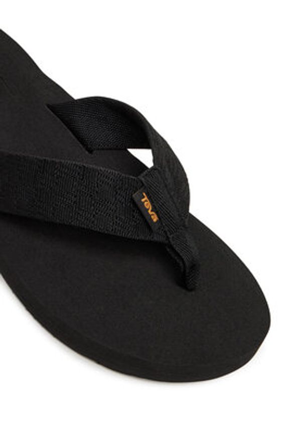 Teva Japonki Mush II 4168 Czarny. Kolor: czarny. Materiał: materiał
