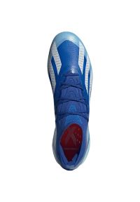 Adidas - Buty piłkarskie adidas X Crazyfast.1 Fg M GY7416 niebieskie. Kolor: niebieski. Materiał: materiał. Szerokość cholewki: normalna. Sport: piłka nożna #4