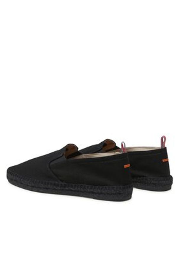 Castañer Espadryle Joel C/001 021819-100 Czarny. Kolor: czarny. Materiał: skóra