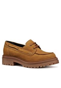 Geox Mokasyny D Iridea D56HRA 00032 C5047 Żółty. Kolor: żółty. Materiał: nubuk, skóra #4