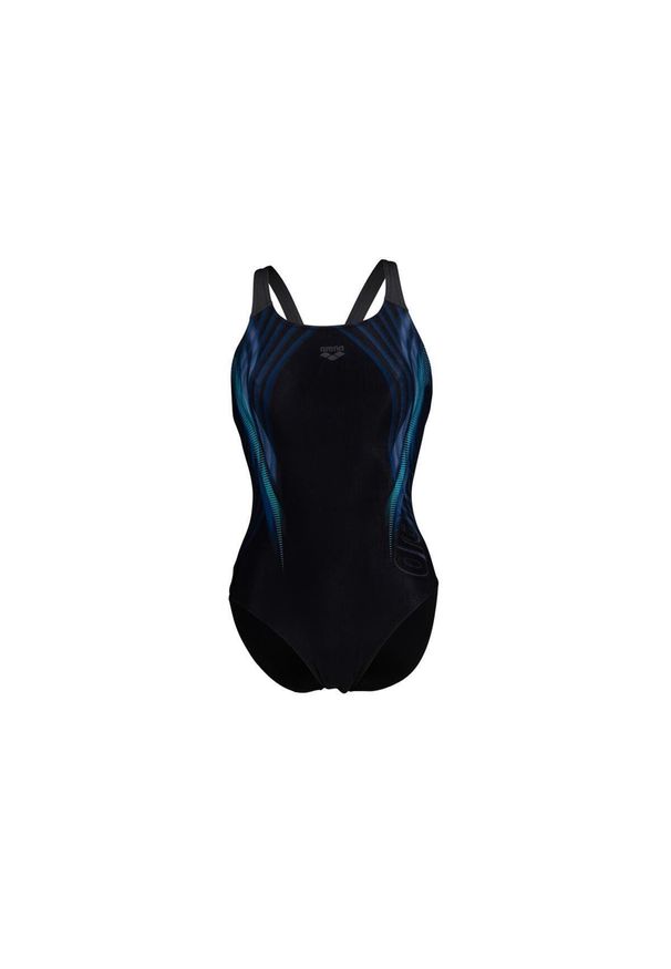 Damski 1-częściowy podwodny kostium kąpielowy Arena. Kolor: czarny