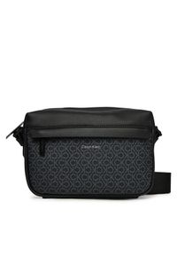 Calvin Klein Saszetka Ck Must Mono Camera Bag LV04D3088G Czarny. Kolor: czarny. Materiał: skóra