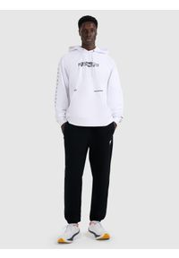 4f - 4F Spodnie dresowe joggery męskie - czarne XS. Kolor: czarny. Materiał: dresówka #1