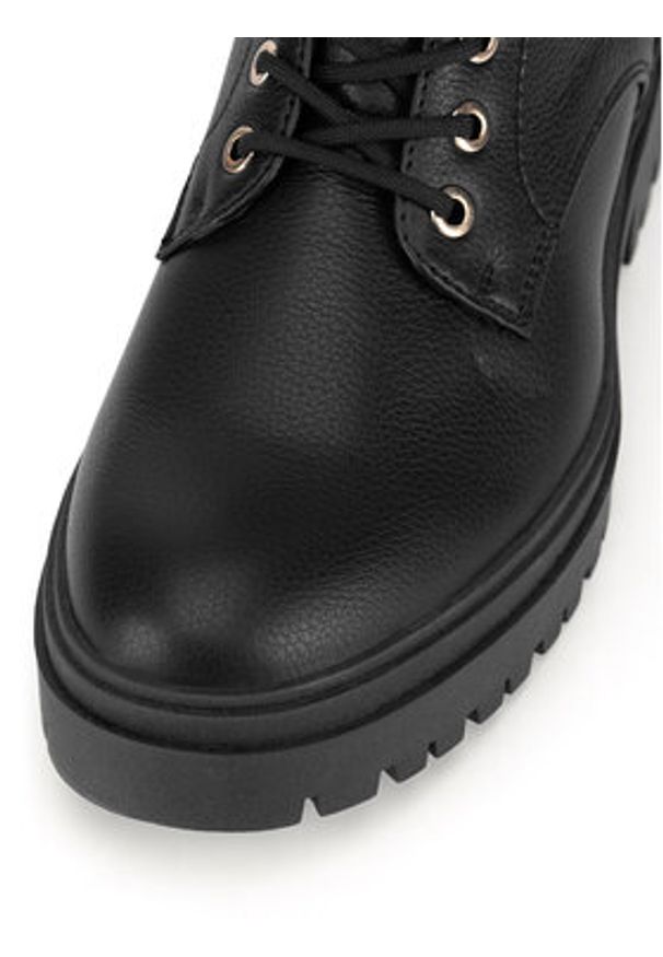 MEXX Trzewiki MI001713143W Czarny. Kolor: czarny. Materiał: materiał