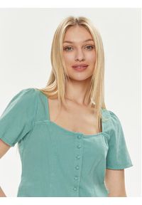Levi's® Bluzka Pascale A7332-0005 Zielony Regular Fit. Kolor: zielony. Materiał: bawełna