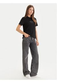 Calvin Klein Jeans T-Shirt LV047F831G Czarny Regular Fit. Kolor: czarny. Materiał: bawełna #2