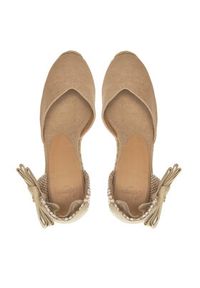 Castañer Espadryle Chiara/8Ed/002 021668 Beżowy. Kolor: beżowy. Materiał: materiał #4
